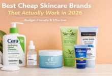 Best cheap skincare brands in 2026 featuring affordable cleansers, moisturizers, and sunscreen recommended by The Frugal Glow